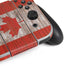 Canadian Flag Dark Wood Nintendo Switch OLED (2021) Skin